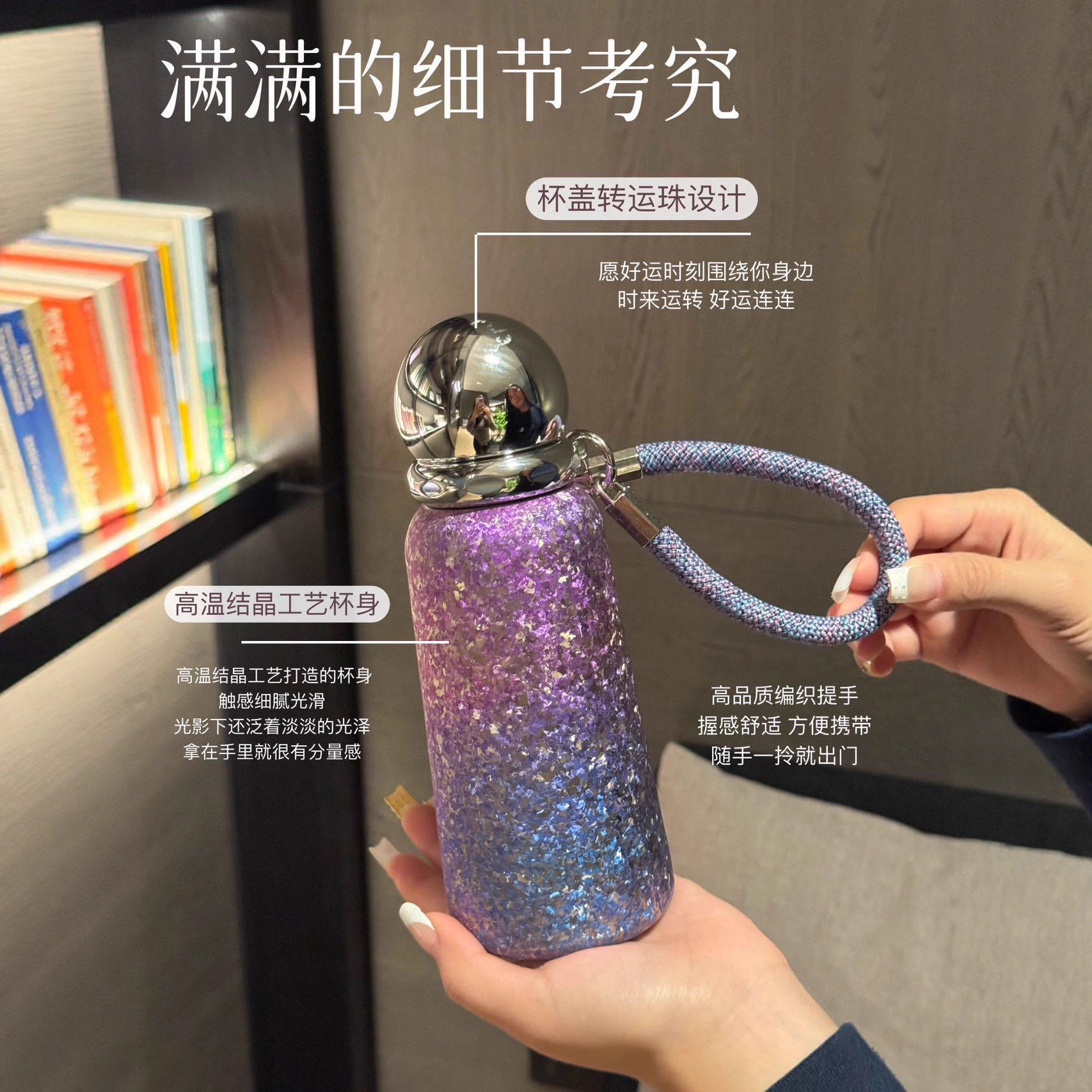 纯钛保温杯便携保鲜保温杯