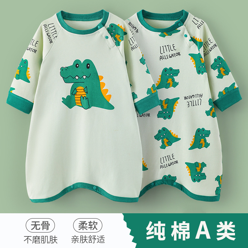 儿童长袖空调服睡衣婴儿纯棉