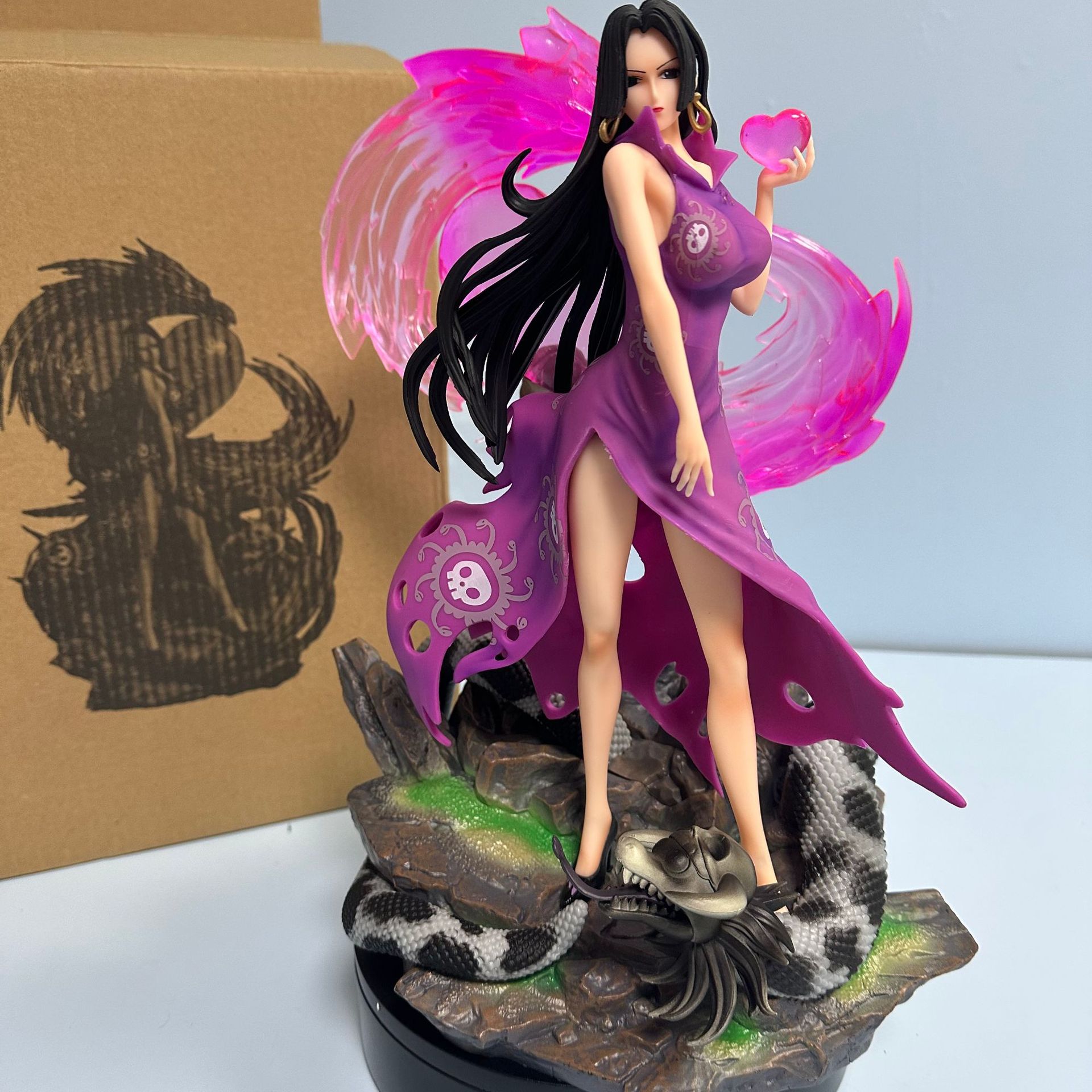 动漫周边海贼王 汉库克 场景GK雕像 梦幻女帝模型雕像摆件手办