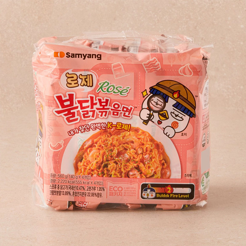 火鸡面玫瑰奶油Samyang三养图片