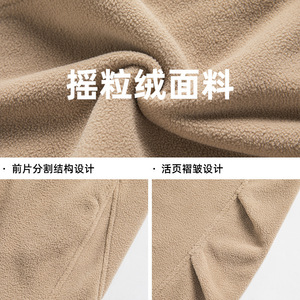 休闲卫裤冬季新款保暖垂感宽松休闲百搭束脚裤L2352-P45控68图片