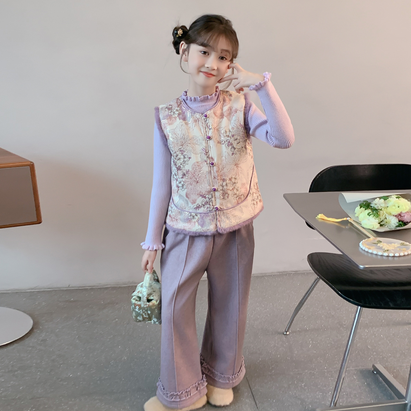 秋冬三件套淘麦麦洋气