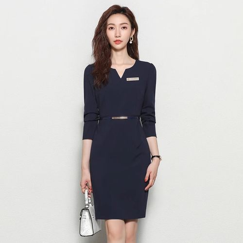 春夏空姐制服职业装连衣裙正装