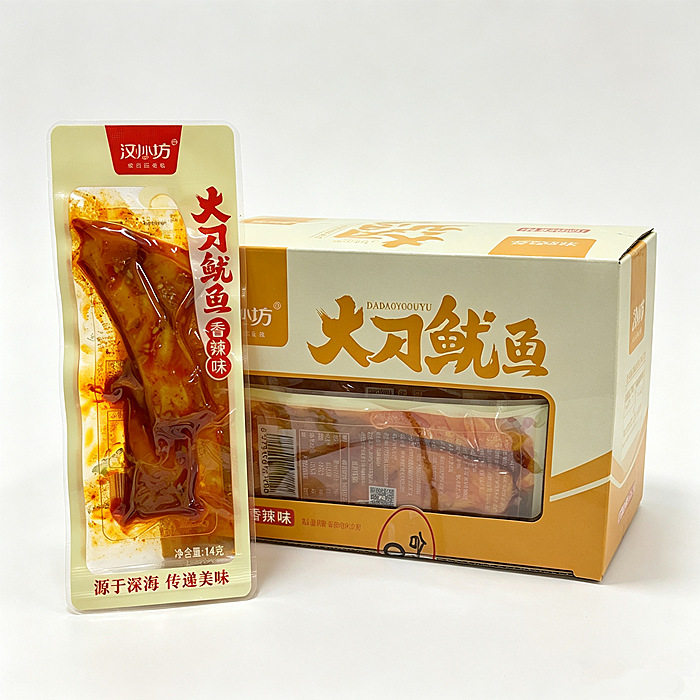 浏水坊即食大刀鱿鱼片手撕鱿鱼条香麻辣海味零食小吃休闲食