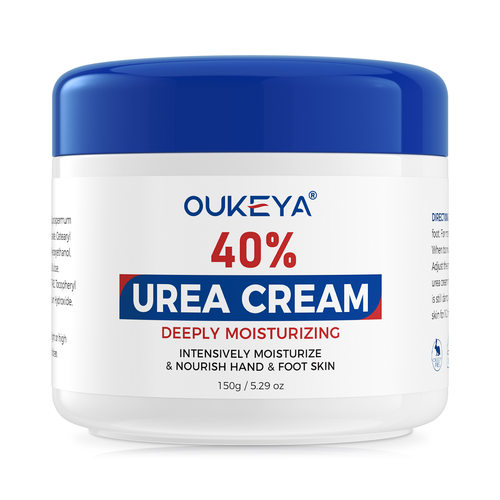 跨境英文亚马逊40% urea cream保湿滋润去角质手足尿素霜身体乳霜