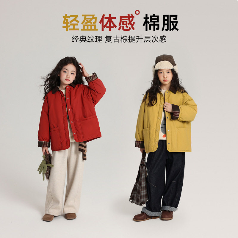 2025儿童棉袄布丁哈鲁儿童