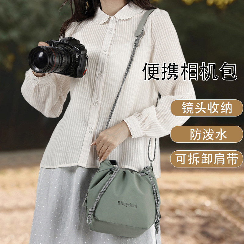 单肩斜挎相机包摄影包