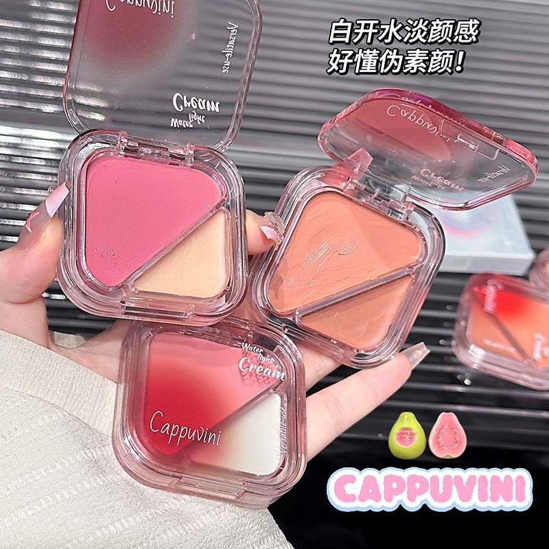 透靓多用水光膏易上色修容双色