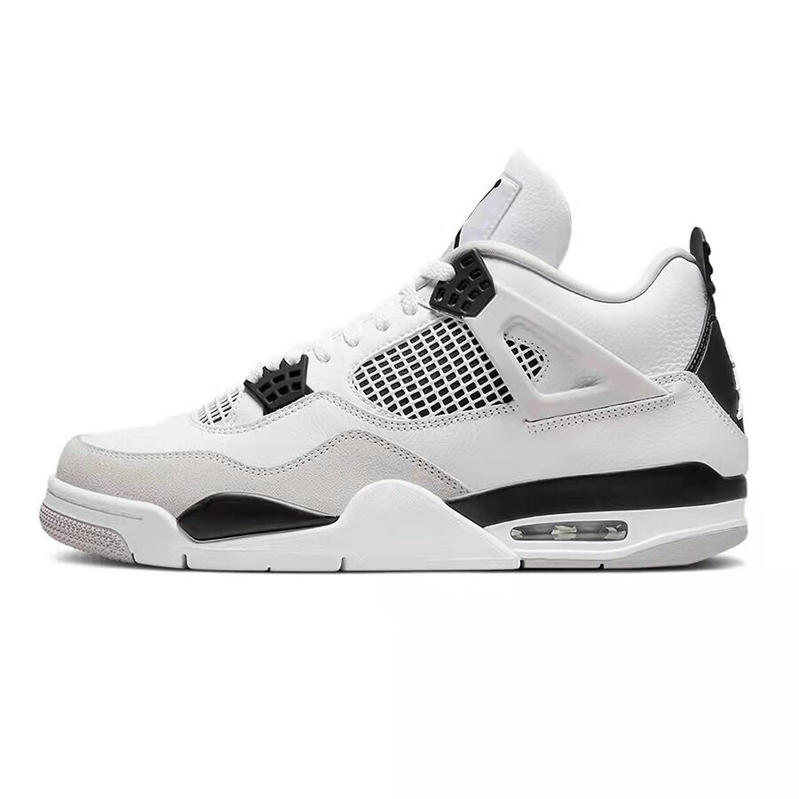 Putian Shoe Factory Cross-Border Direct Supply of Aj4 Electric Yellow Black Red White Cat White Oreo Black Cat Jordan 4 foto 2
