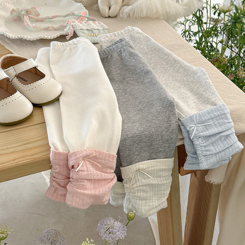 女童打底裤秋装2026洋气长裤外穿婴儿百搭堆堆袜儿童裤子 a类