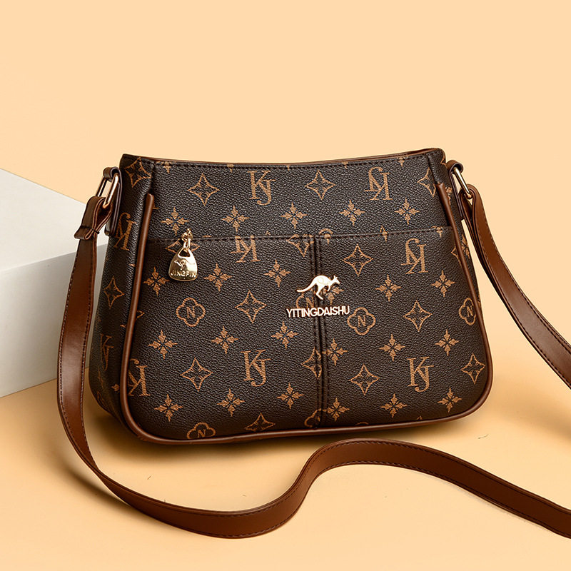 正品真皮包包女中年女士妈妈包2025新款高级感百搭多层单肩斜挎包,箱包皮具/热销女包/男包,通用款女包,淘宝优惠券,粉丝福利购,淘宝优惠卷