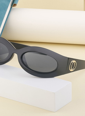 简约弧面！骑行太阳镜女跨境欧美个性Y2K千禧墨镜眼镜多色跨境热