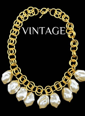 重工异型珍珠气质百搭款项链