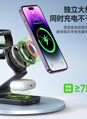 3 in 1 Wireless Charger Stand iPhone14 13 Airpods Pro iWatch