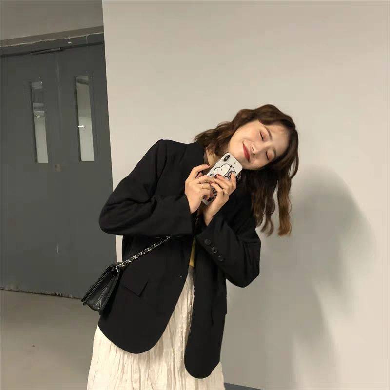 春装2023款女韩版西服英伦风西装