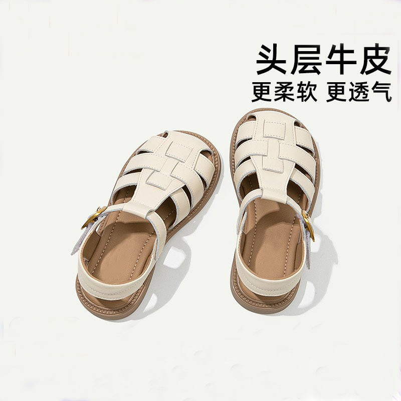 头层牛皮柔软牛筋底包头防磕碰图片