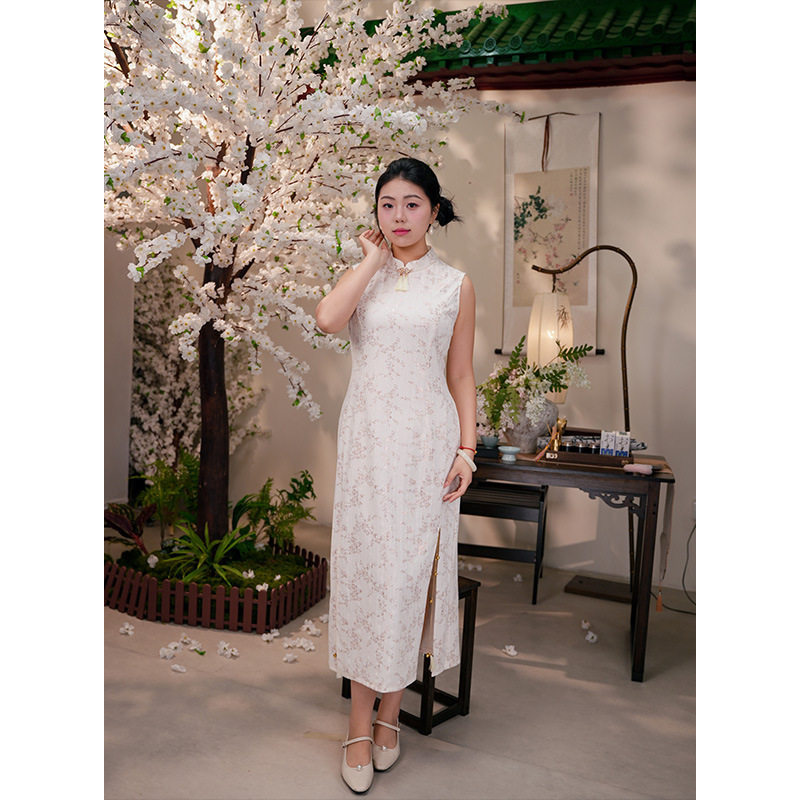 国风新中式旗袍2026夏季新款胖mm日常气质显瘦大码旗袍套装200斤