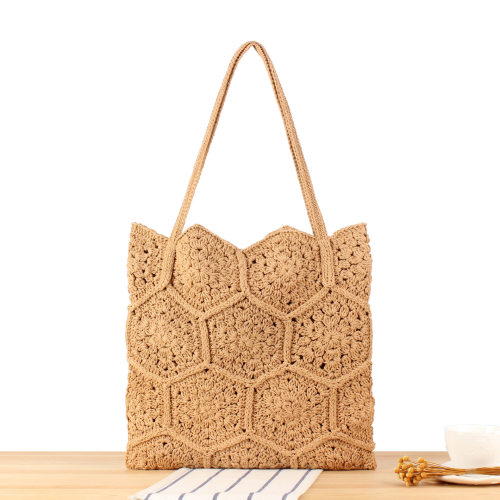 New handmade cotton rope woven bag minimalist versatile dail