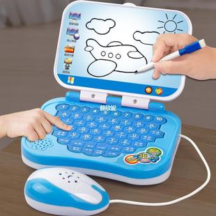 儿童智力早教机小孩学习训练益智点读玩具仿真平板练习电脑机