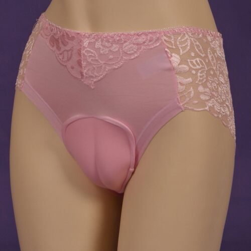 女士三角裤情趣蕾丝无痕内裤性感内衣3D立体隐藏变装CD魅力用品新