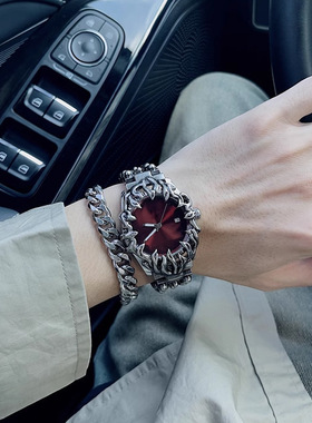 爪子手表alabaster风格复古y2k欧美手表异形级ins小众手表