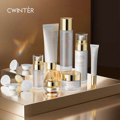 CWINTER重组胶原护肤套盒 冻龄贵妇十二件套补水护肤品套盒