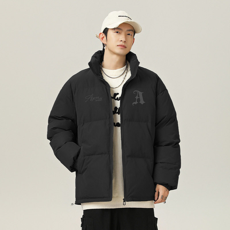 立领棉服冬季加厚保暖面包服下摆可调防风棉衣外套L5143-P70控108图片