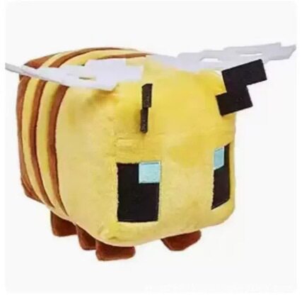 我的世界毛绒玩具公仔 蜜蜂 虎猫 娃娃玩偶 Minecraft猫咪