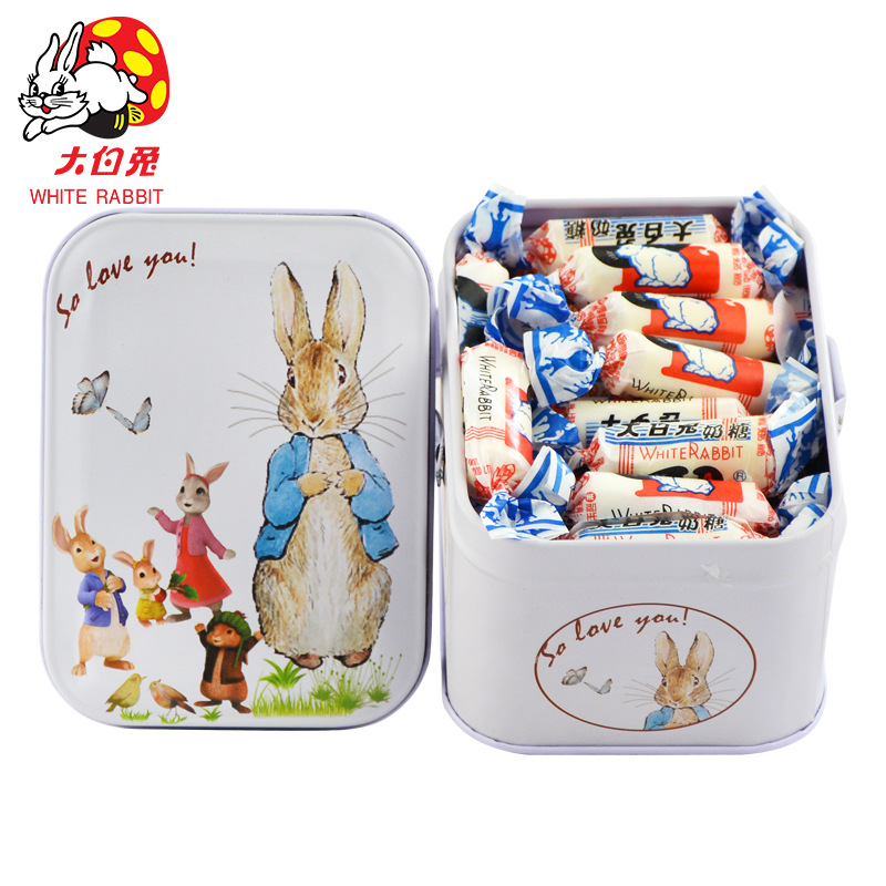 冠生园大白兔奶糖114g精美礼盒装圣诞节糖果零食12种口味