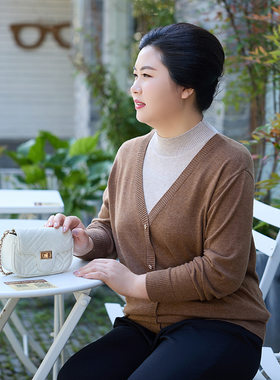 女士假两件毛衣针织羊毛衫