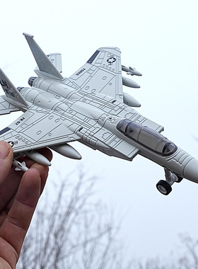 多款合金飞机模型F14 F15 F18 F22战斗机回力声光玩具仿真航模