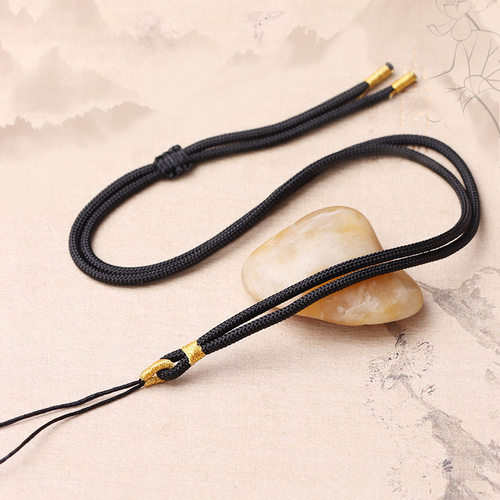 挂脖绳diy翡翠平安扣项链绳子