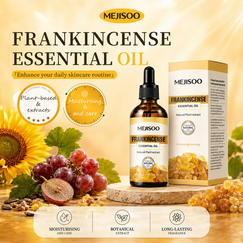 3瓶亚马逊外贸Frankincense Essential Oil头发护理乳香精油100ml
