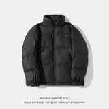 秋冬新款立领宽松潮流外套简约百搭面包服L5110-P95控148，女装短外套，电商A362
