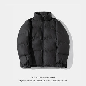 秋冬新款立领宽松潮流外套简约百搭面包服L5110-P95控148图片