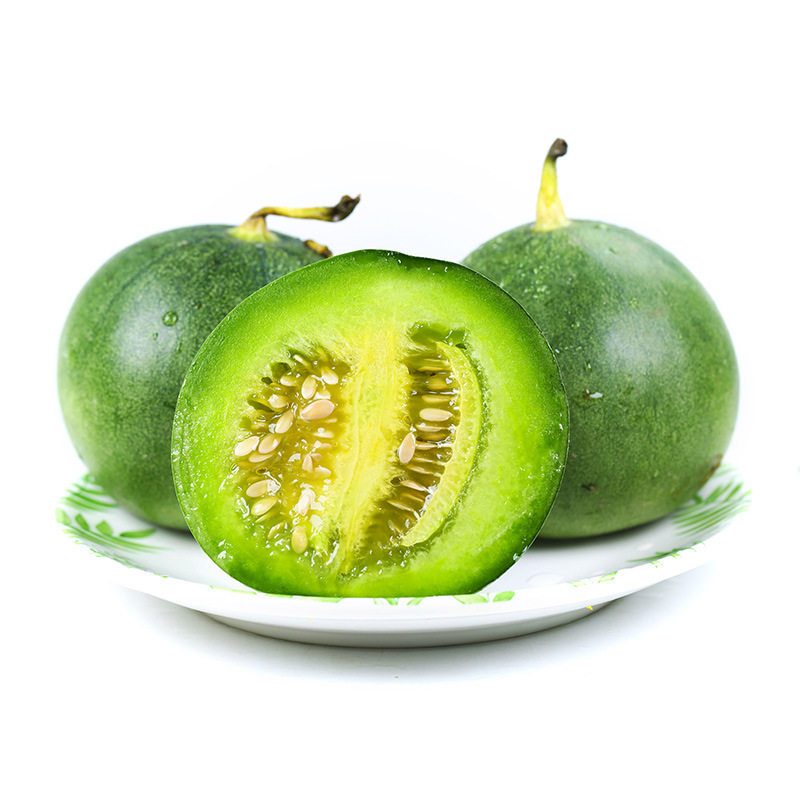 水果生鲜山东绿甜瓜3新鲜头茬脆甜孕妇水果甜瓜非羊角蜜香瓜