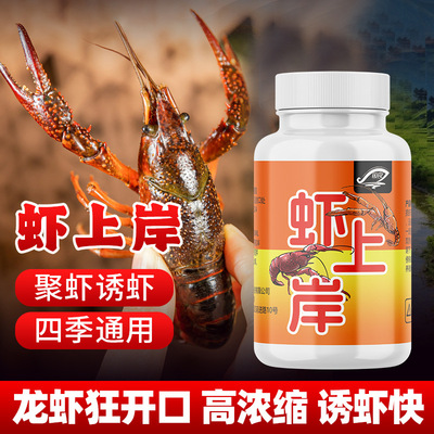 虾上岸钓鱼小魂醉龙虾河虾螃蟹野外网子笼聚诱食饵窝开口剂爆护