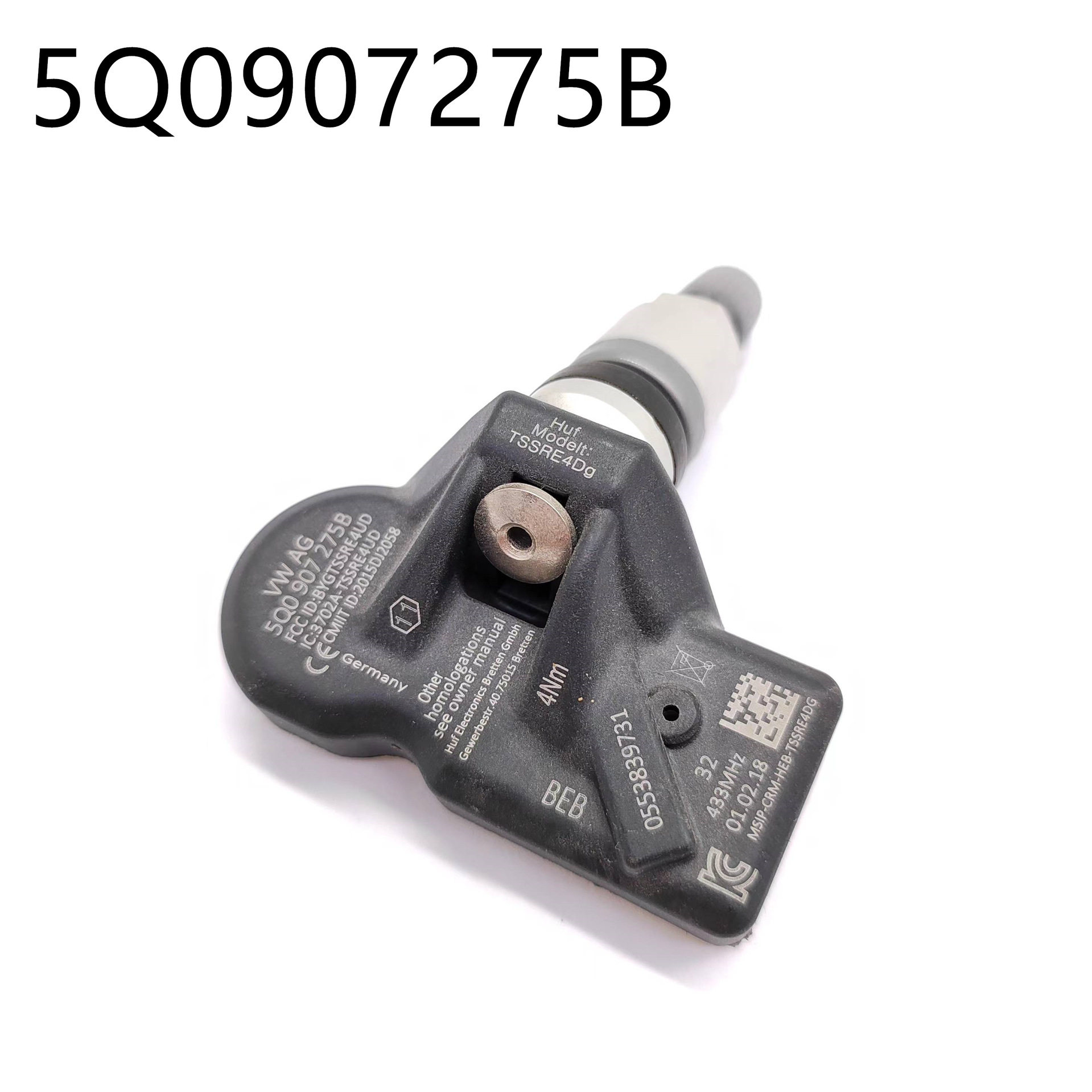 适用于大众奥迪保时捷宾利 5Q0907275B车轮胎压力胎压传感器 TPMS