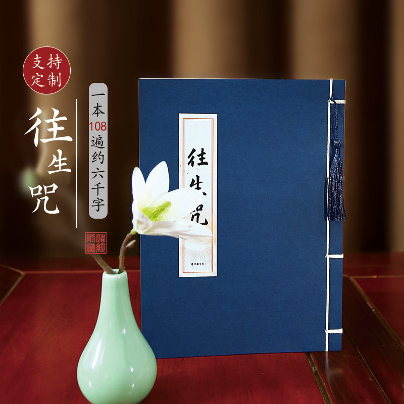原文临摹字帖佛学手抄本楷书成人抄经本硬笔练字帖静心抄经书