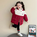 女童加绒棉服冬季2025新款女加厚棉袄冬装儿童保暖冬天衣服潮P145，童装棉衣，祺妙童装