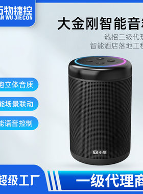小度大金刚智能音箱百度人工ai语音对话声控酒店机器人红外遥控器