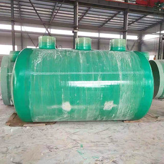 厂家货源100立方新型化粪池 污水处理设备 玻璃钢化粪池成品