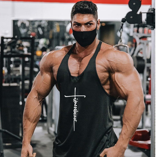 背心跨栏健身衣服运动