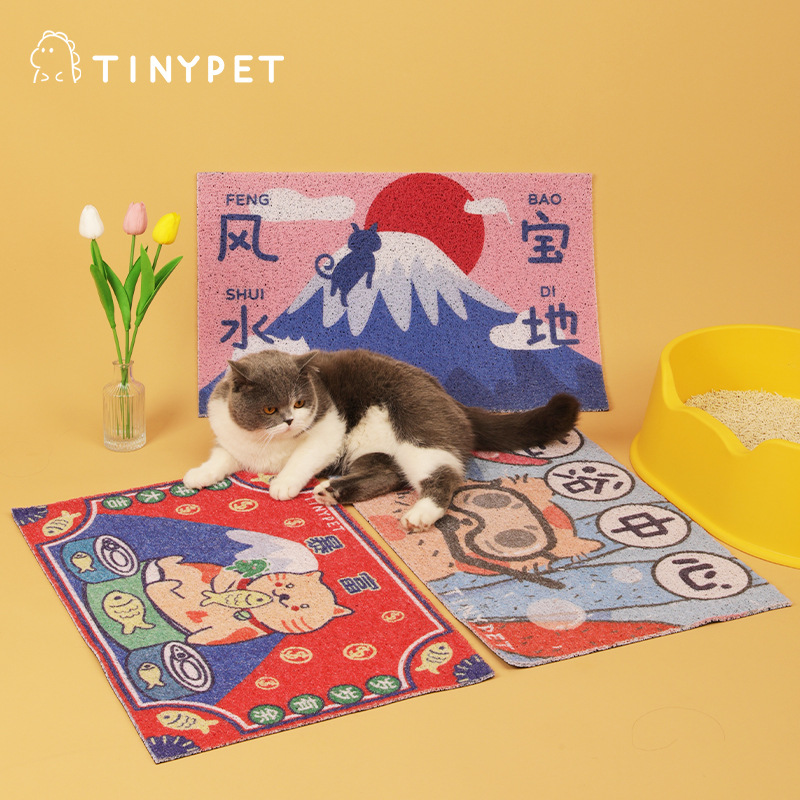 Tinypet小芥猫砂垫猫砂防带出