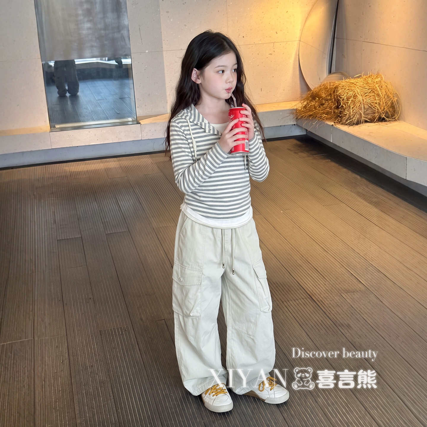女童巨好看秋装套装2026