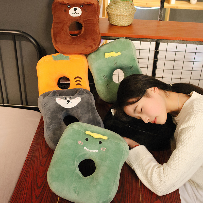 办公室午睡枕趴睡枕学生午休抱枕靠枕趴着睡觉可爱卡通趴趴枕