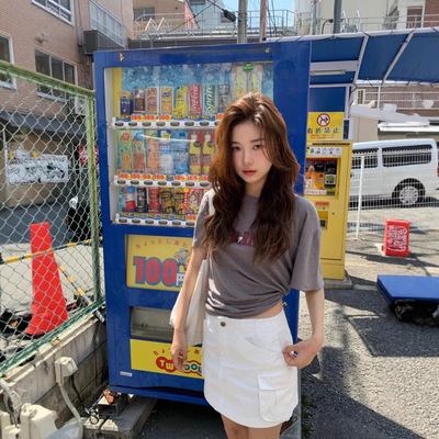 字母印花休闲短袖TheBarnnet韩