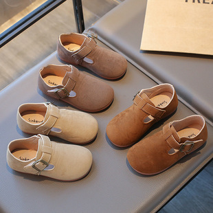 新款春秋季童鞋流星儿童勃肯鞋童皮鞋女童鞋软底时尚韩版百搭鞋