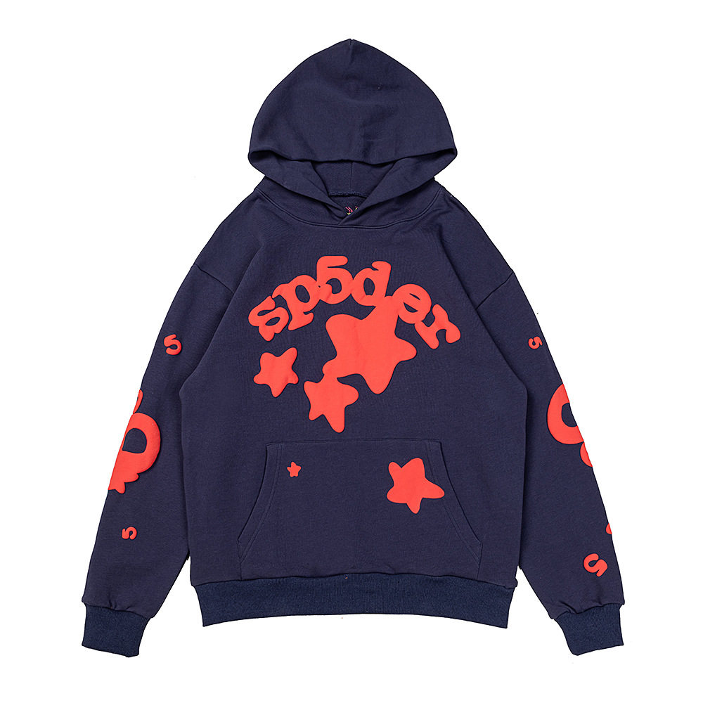 S@P5Der High-Quality Hip-Hop Singer Letter 5555555 Printed Hooded Sweatshirt, Unisex, Casual and Versatile foto 5
