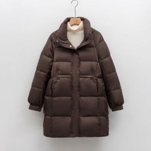 唯品会特卖断码清仓特价处理加厚白鸭绒羽绒服女装品牌正品春秋冬